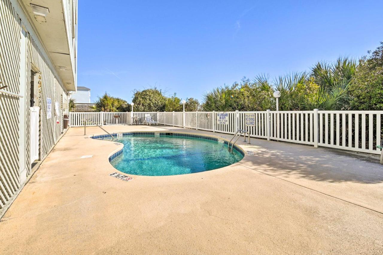 On-The-Beach Escape Oceanfront In Surfside! Myrtle Beach Esterno foto